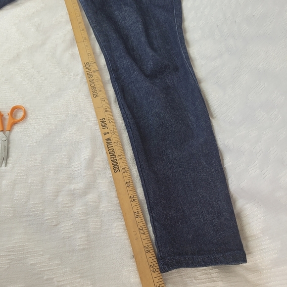 Joe's Jeans skinny dark denim jeans stretch cotton mid rise jegging Y2K 30 inch - Picture 7 of 10